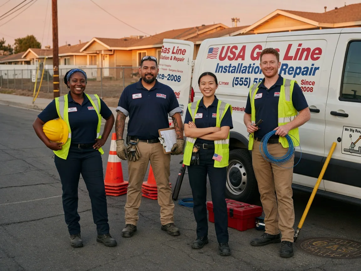 Gas Line Installation company in Poplar, MT